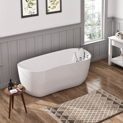 Zitta Neta Freestanding bathtub, 65"