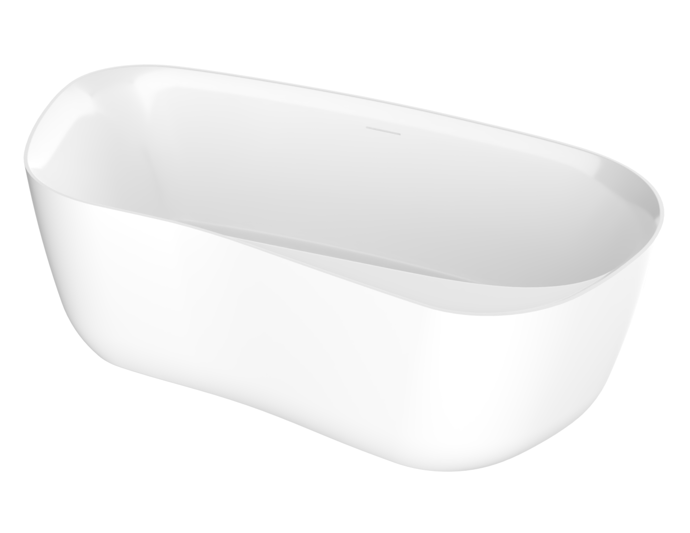 Zitta Neta Freestanding bathtub, 65"