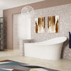 Zitta Evolo Freestanding bathtub, 67" (Left)