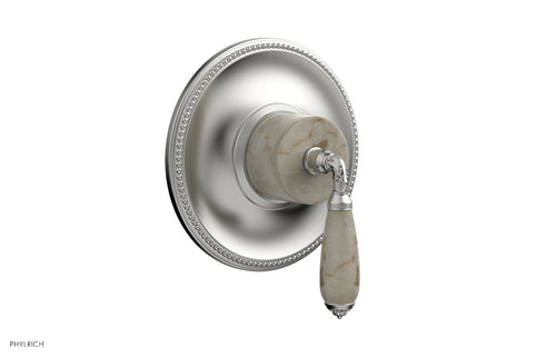 Phylrich VALENCIA - Thermostatic Shower Trim, Beige Marble Lever Handle TH338D