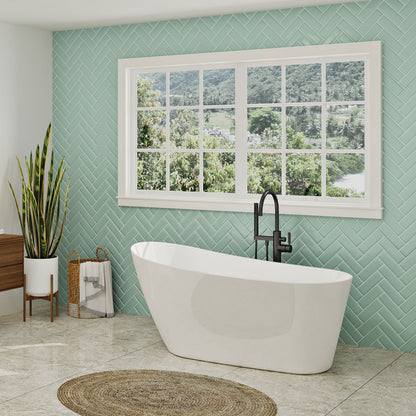 Zitta Issa 2.0 Freestanding bathtub, 59"