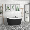 Zitta Freestanding bathtub, 60", in glossy white