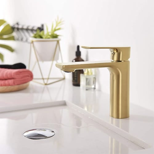 TIMELYSS Single Hole Bathroom Faucet - Golzar Home