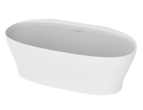Zitta Vivo Freestanding bathtub, 63’’, in matte white
