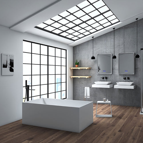 Zitta Kuadra Freestanding bathtub, 63"