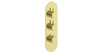 Vogt Drava Trim for 3/4" High-Flow TH Valve with 2 Volume Controls