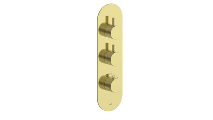 Vogt Drava Trim for 3/4" High-Flow TH Valve with 2 Volume Controls