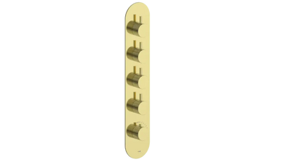 Vogt Drava Trim for 3/4" High-Flow TH Valve with 4 Volume Controls