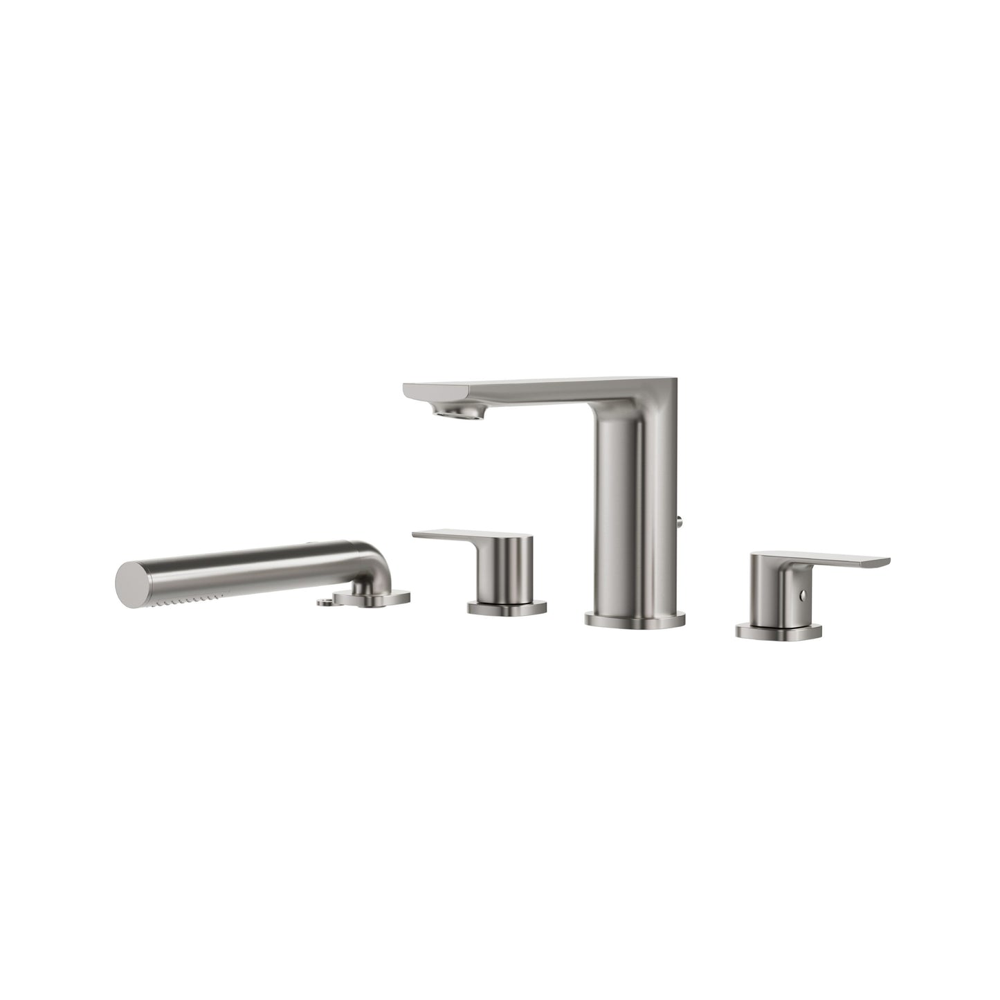 Aqua Brass TMR Plus 4-piece Deckmount Tub Filler