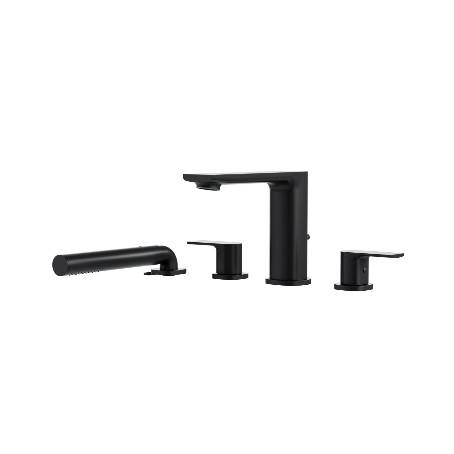 Aqua Brass TMR Plus 4-piece Deckmount Tub Filler