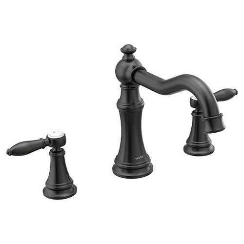 Moen Weymouth Chrome Two-Handle High Arc Roman Tub Faucet