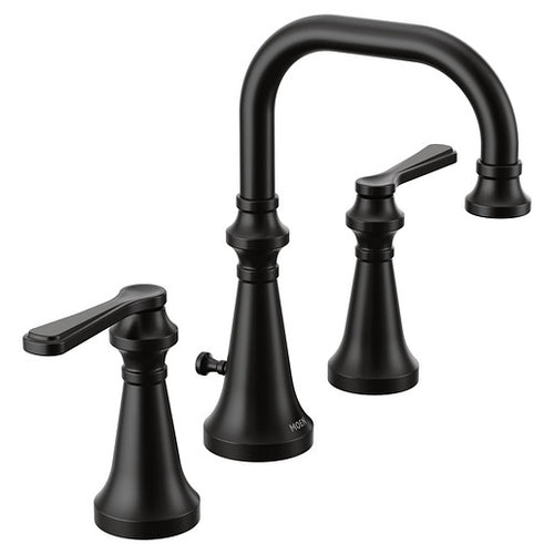 Moen Colinet Chrome two-handle high arc bathroom faucet