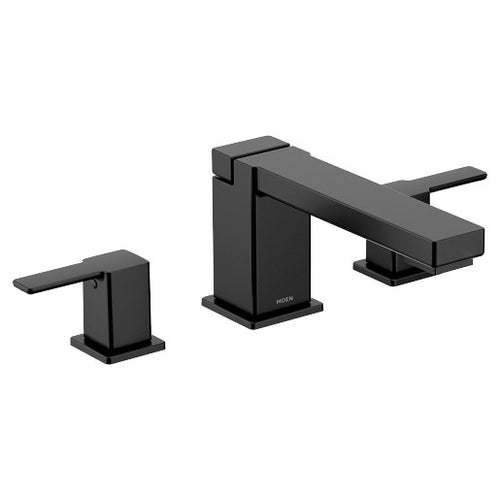 Moen 90 Degree Chrome two-handle high arc roman tub faucet