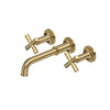 San Giovanni™ Wall Mount Lavatory Faucet Trim - Antique Gold | Model Number: TSG08W3XMAG