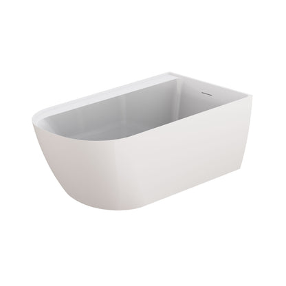 Zitta Stelvio Freestanding bathtub, 60",with drain on right