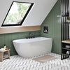 Zitta Stelvio Freestanding bathtub, 60",with drain on right