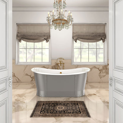 Zitta Times Freestanding bathtub, 67 3/4"