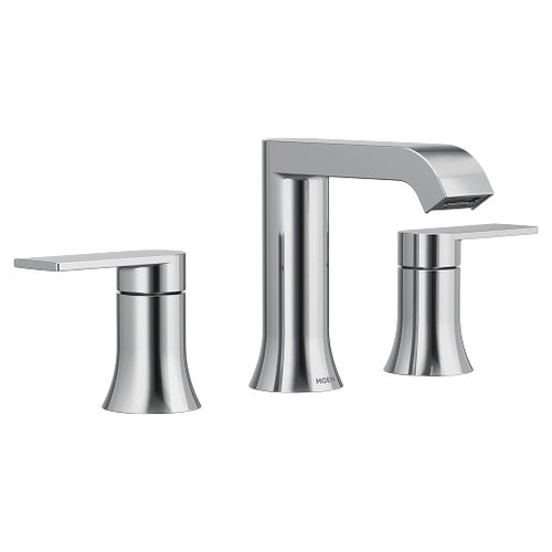Moen Genta LX Two-Handle Widespread Bathroom Sink Faucet