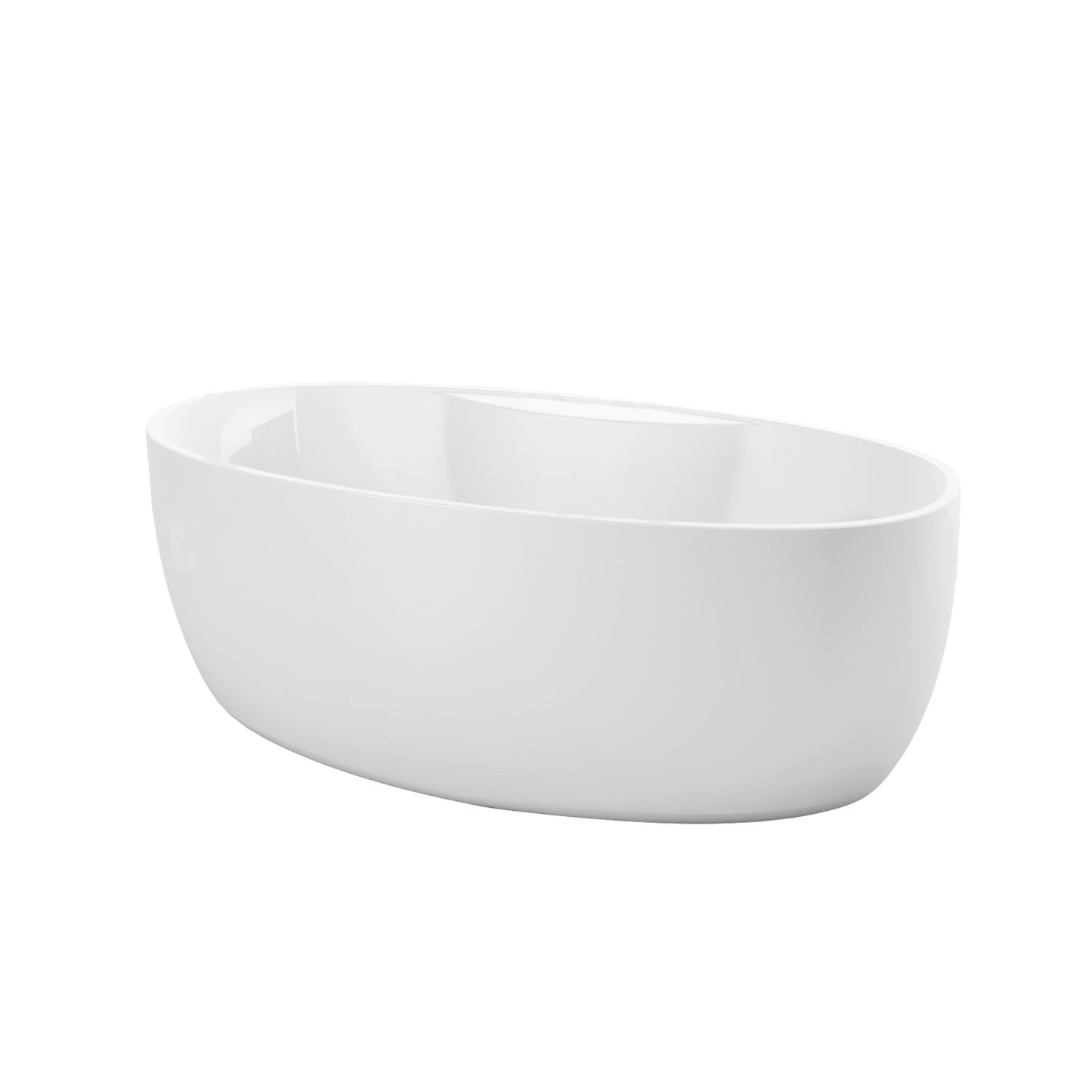 Zitta Wave Freestanding bathtub, 66 1/2"