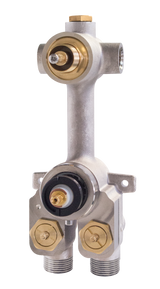 Aquabrass Turbo Valve WITH 2 OR Diverter Thermostatic Shower Rough-In