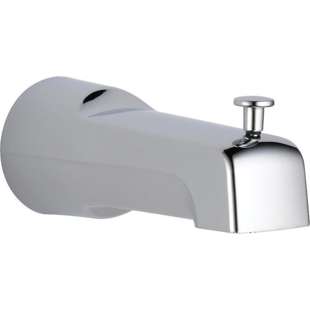 Universal Showering 6 1/2 Inch Standard Diverter Tub Spout - Chrome