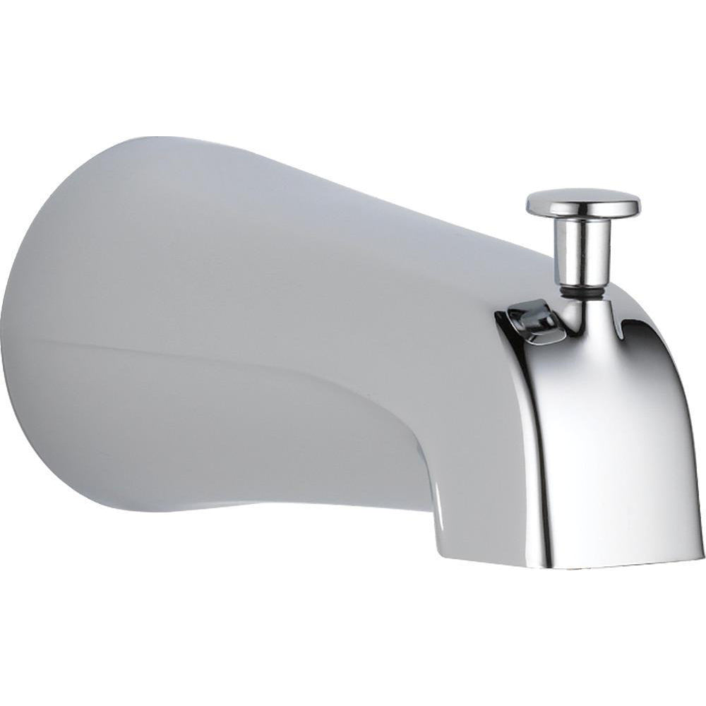 Universal Showering Diverter Tub Spout - Chrome