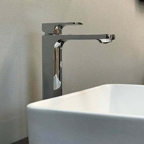 Tofino Single-Hole Bathroom Vessel Sink Faucet by VISENTIN