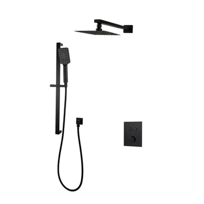 Amber Push-button Two Way Thermostatic System - Kit 1