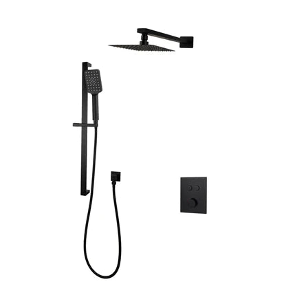Amber Push-button Two Way Thermostatic System - Kit 1