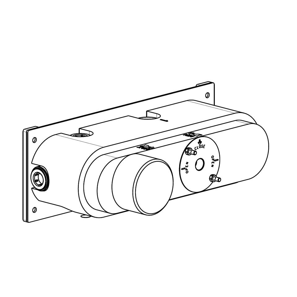 Qtime 2-Way Rough-in W5100
