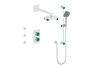 Vogt Mond 3-way Thermostatic Shower Kits With Body Jets