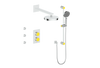 Vogt Mond 3-way Thermostatic Shower Kits With Body Jets