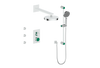 Vogt Mond 3-way Thermostatic Shower Kits With Body Jets