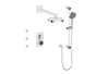 Vogt Mond 3-way Thermostatic Shower Kits With Body Jets
