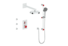 Vogt Mond 3-way Thermostatic Shower Kits With Body Jets