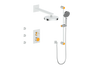 Vogt Mond 3-way Thermostatic Shower Kits With Body Jets