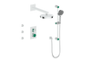 Vogt Mond 3-way Thermostatic Shower Kits With Body Jets