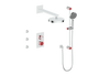 Vogt Mond 3-way Thermostatic Shower Kits With Body Jets