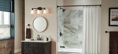 Moen Eva Chrome Bath Light