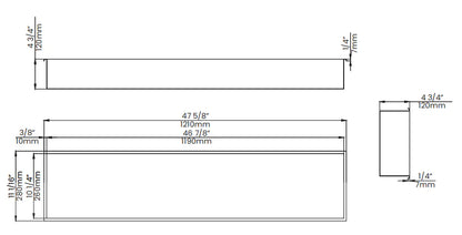 Aquaflo Sleek SNS4812S