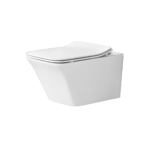 Alps Jewel - With Seat - Glossy KW-9011WT Wall-Hung Toilet System