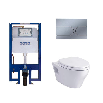 TOTO EP Wall Hung Toilet & In-wall Tank System 1.28/0.9 GPF - Golzar Home