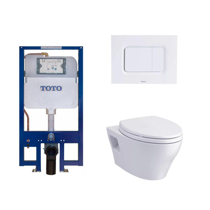 TOTO EP Wall Hung Toilet & In-wall Tank System 1.28/0.9 GPF - Golzar Home