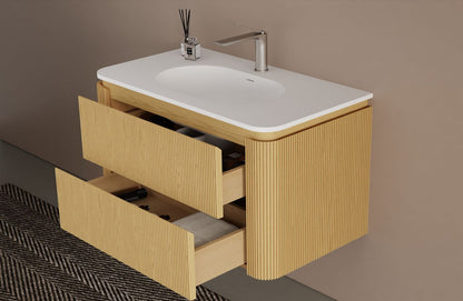 Bergamo - Niagara Single Sink Bathroom Vanity