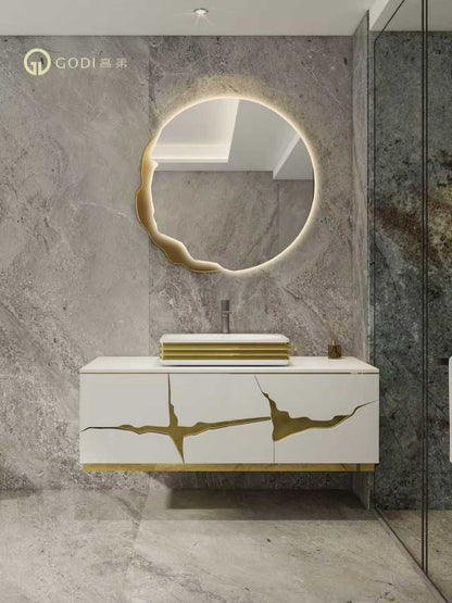 Aurion Single Sink Bathroom Vanity by Godi