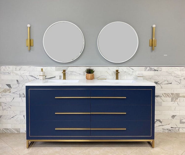 Bagno Italia WINDSOR Double Sink Bathroom Vanity Collection