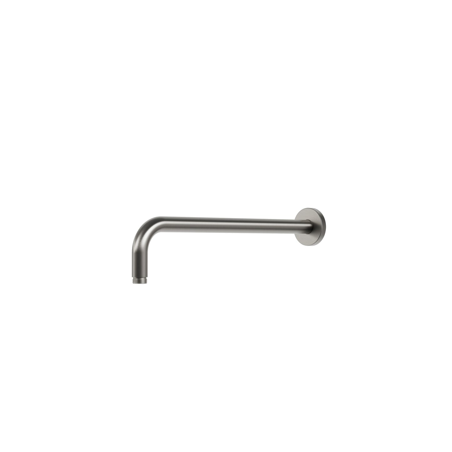 Aqua Brass 15” Wall Shower Arm with Round Flange