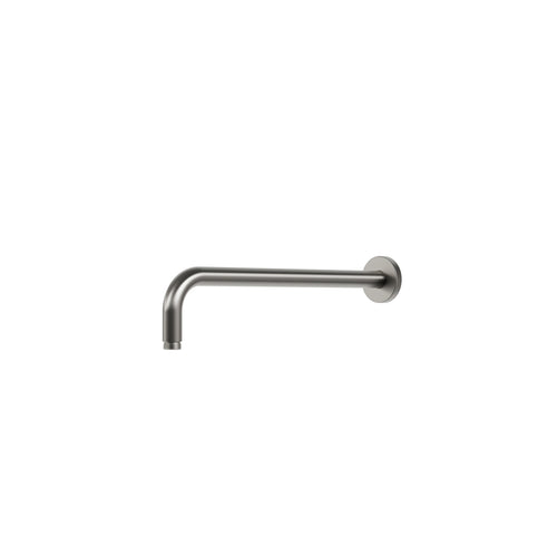 Aqua Brass 15” Wall Shower Arm with Round Flange