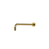 Aqua Brass 15” Wall Shower Arm with Round Flange