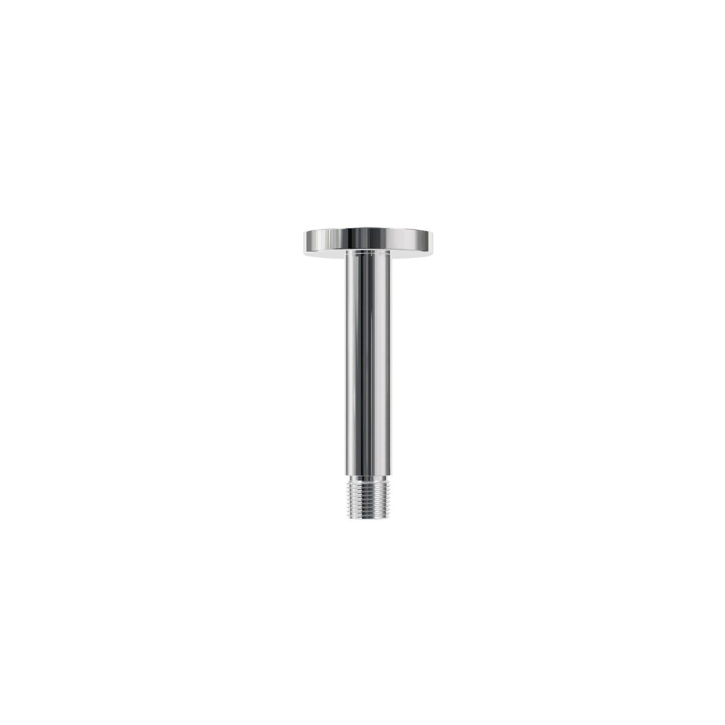 Aqua Brass 4” Ceiling Shower Arm with Round Flange